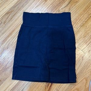 Forever 21 navy body con skirt